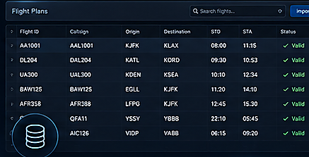 SQL Flight Plan Importer interface preview