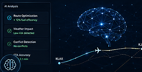 AI Aviation Prototype interface preview